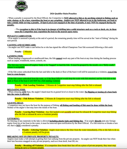2026 Qualifier Events Registration