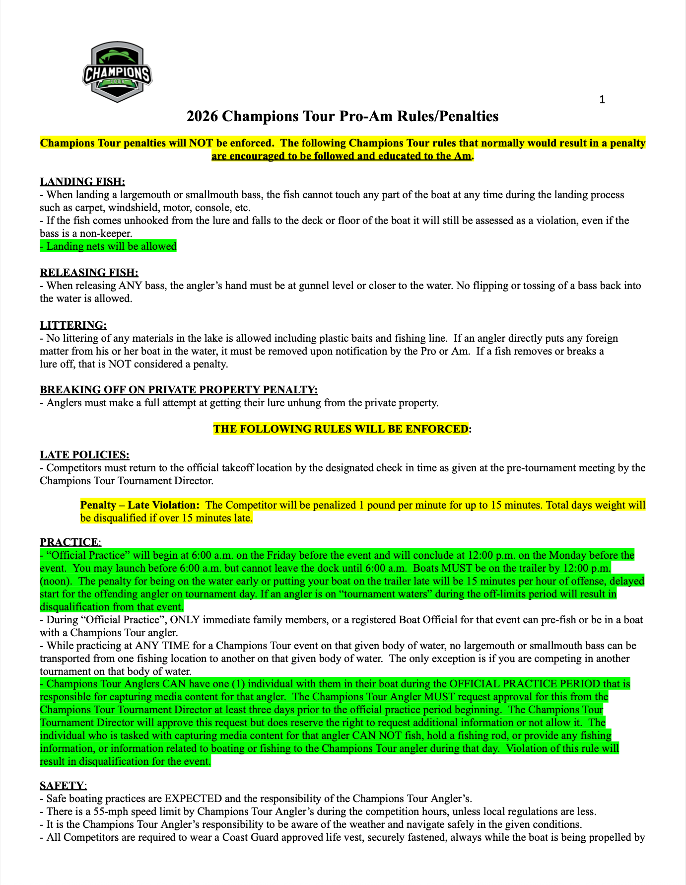 2026 Pro Am Registration - PRO Division