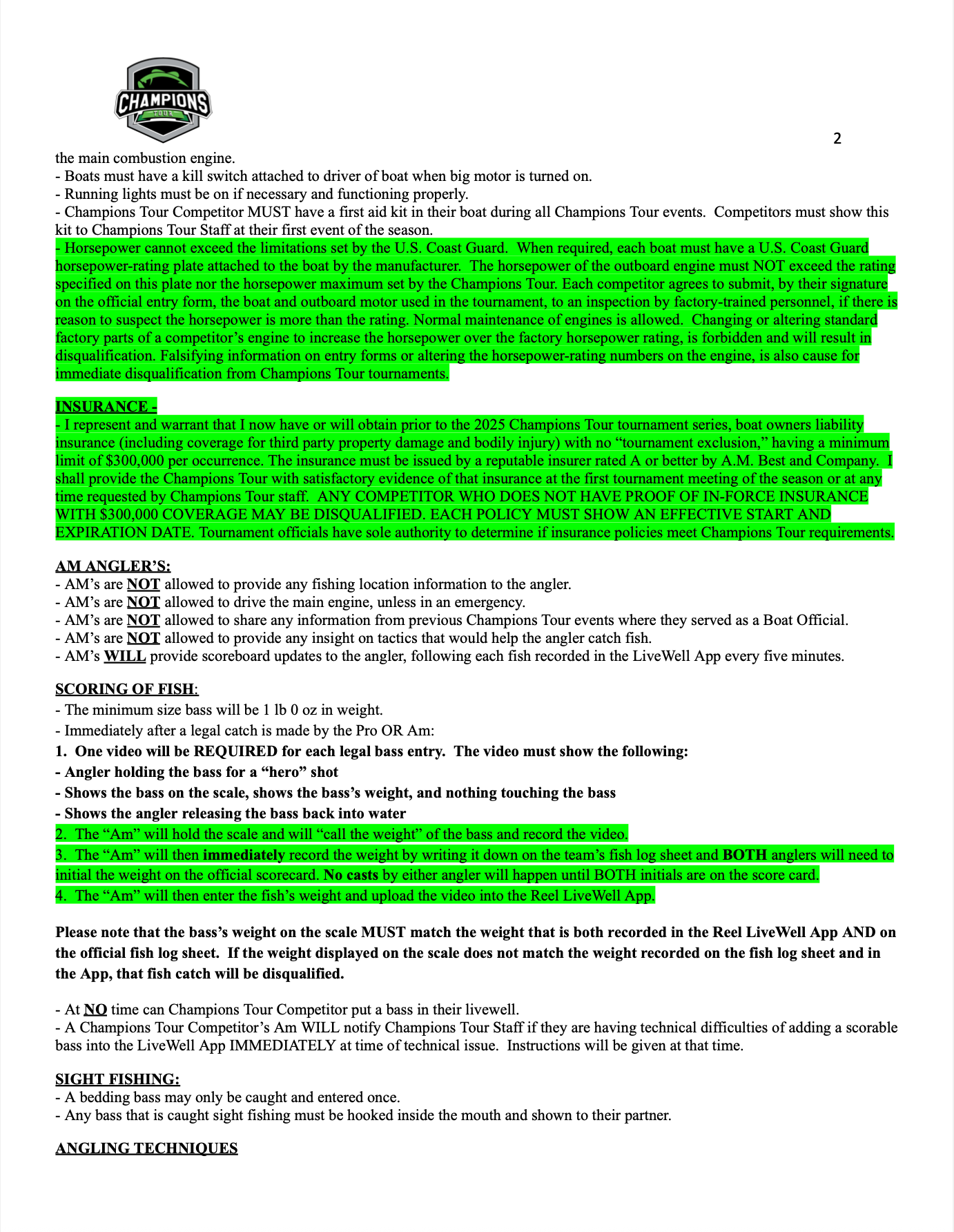 2026 Pro Am Registration - PRO Division