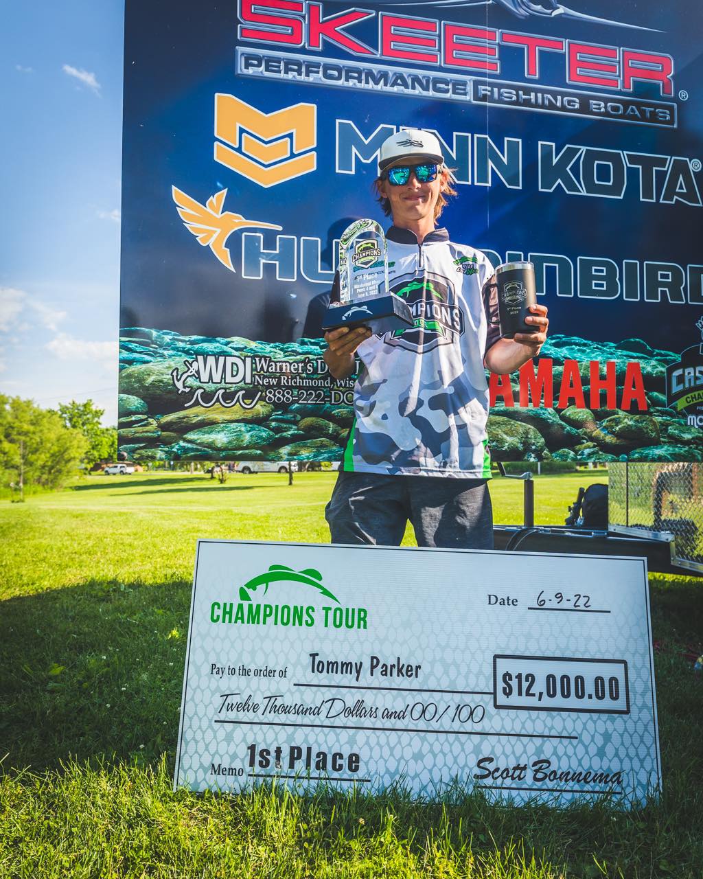 Parker Poised and Persistent on the Mighty Mississippi - Classicbass
